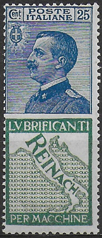1924-25 Italia Pubblicitari 25c. Reinach MNH Sassone n. 7