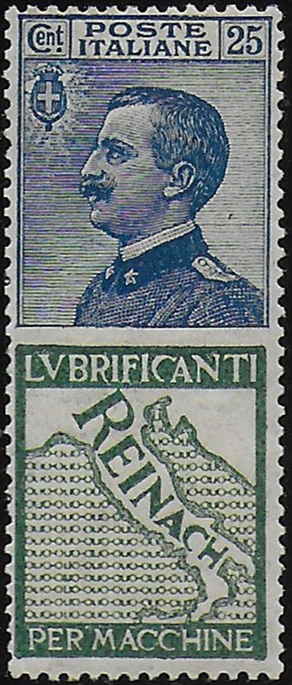 1925 Italia Pubblicitari 25c. Reinach MNH Sassone n. 7