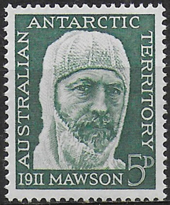 1961 Australian Antarctic Territory 1v. MNH SG n. 7