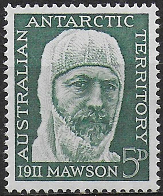 1961 Australian Antarctic Territory 1v. MNH SG n. 7