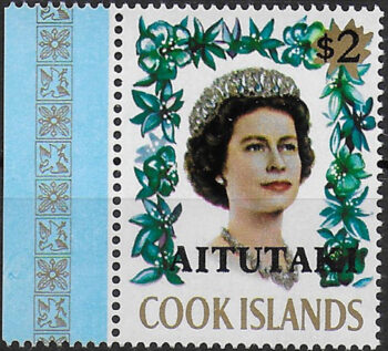 1972 Aitutaki $2 1v. MNH SG n. 48