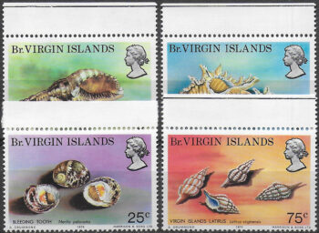 1974 British Virgin Islands Interpex 4v. MNH SG n. 307/310
