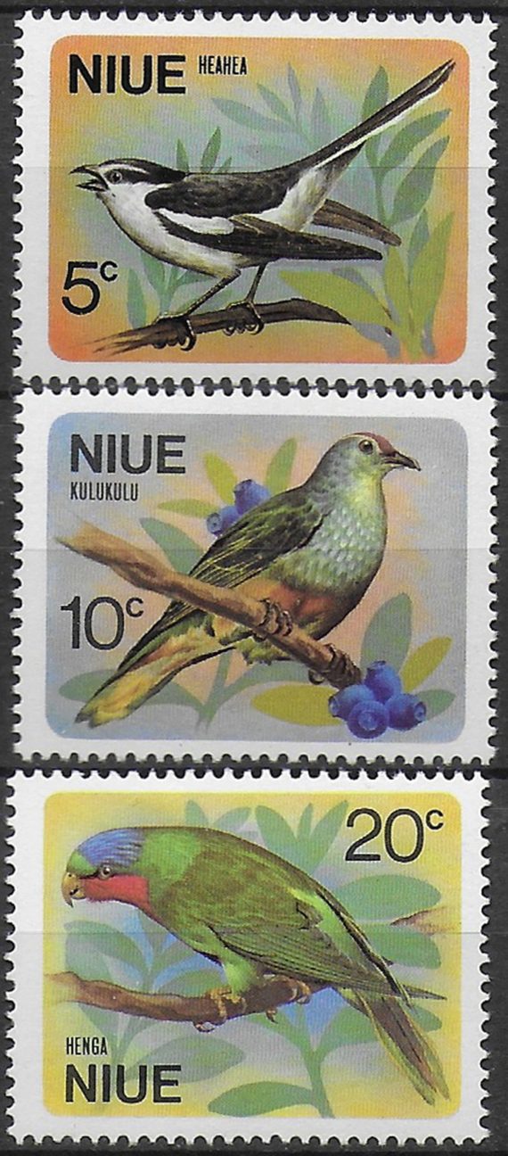 1970 Niue opening of Niue airport 3v. MNH SG n. 155/57