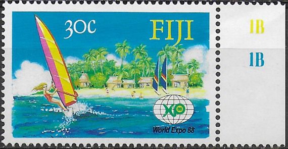 1988 Fiji Expo World Fair 1v. MNH S.G. n. 770