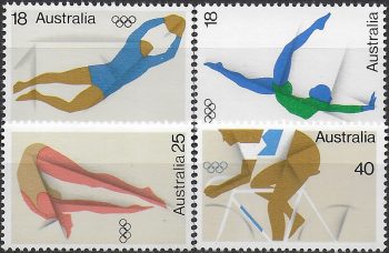 1976 Australia Olympic Games 4v. MNH SG. n. 623/26