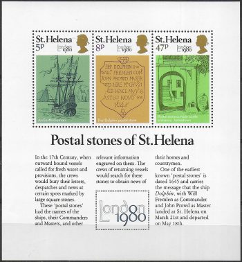 1980 St Helena London 1980 MNH SG n. MS 365