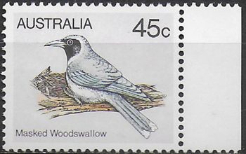 1983 Australia masked woodswallow 1v. MNH Michel n. 717C