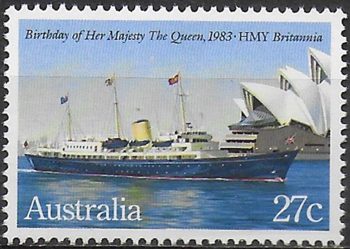 1983 Australia birthday of H.M Queen Elizabeth II 1v. MNH S.G. n. 886