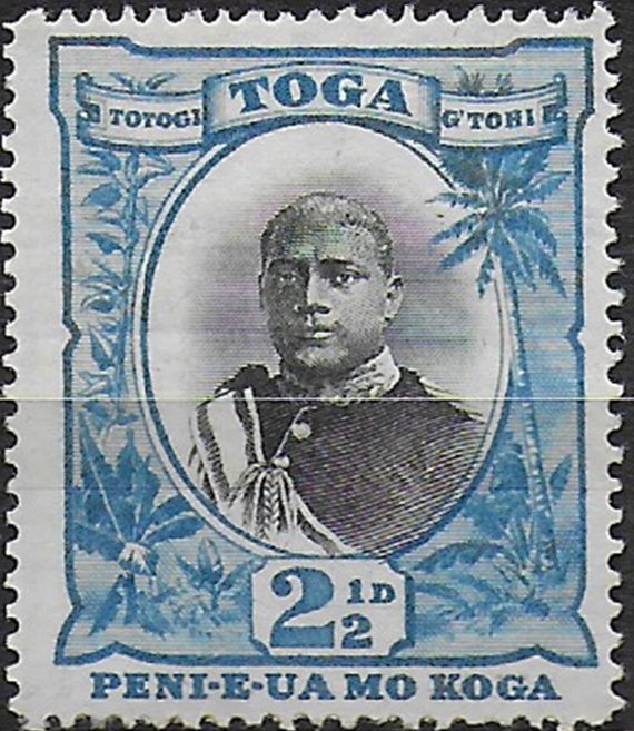1897 Tonga King George II 1v. MNH SG n. 43a