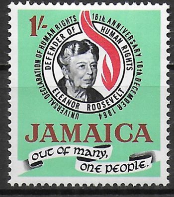 1964 Jamaica Human Rigths 1v. MNH SG n. 239