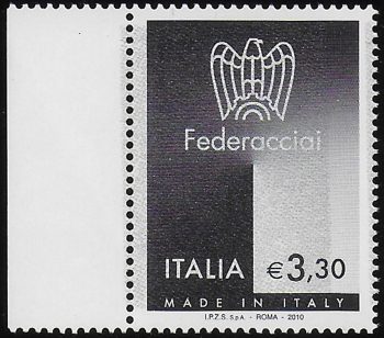 2010 Italia Federacciai Euo 3,30 colore magnetico a sinistra