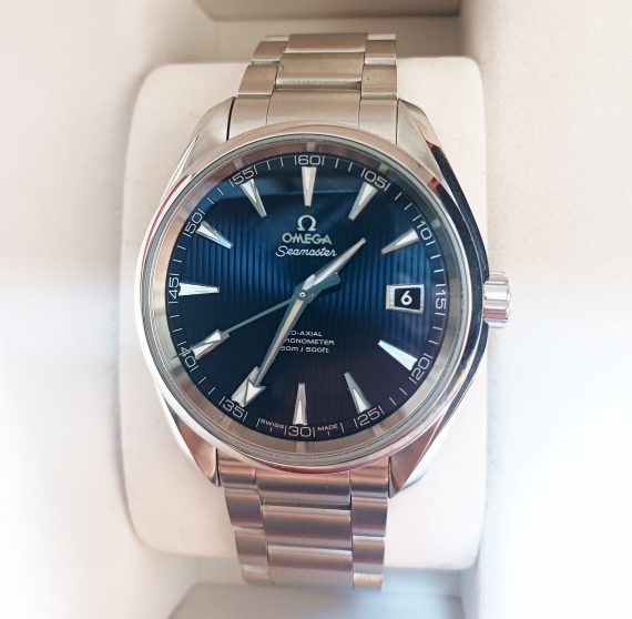 Omega Seamaster Acqua Terra blue dial Ref. 231.10.42.21.03.001