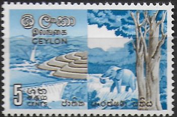 1963 Ceylon National Coservation Week 1v. MNH SG n. 480