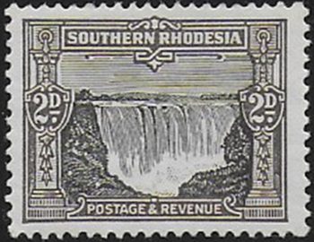 1931 Southern Rhodesia George V 2d. MNH SG n. 17