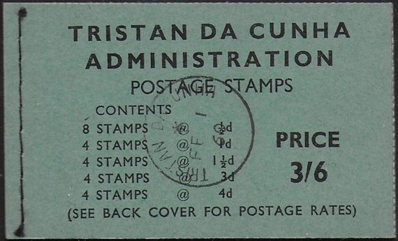 1960 Tristan da Cunha stamp booklet MNH SG n. SB3