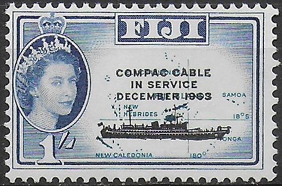 1963 Fiji COMPAC 1v. MNH SG n. 335