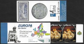 2005 San Marino CEPT booklet MNH Unificato n. LR2a