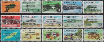 1969 Anguilla Independence 10v.+5v. MNH SG n. 52a/52j++