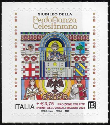 2023 Italy italian flood victims 1v. MNH